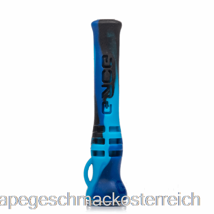 Eyce Shorty Silikon Chillum Winter (Schwarz / Babyblau / Blau) Vape-Geschmack